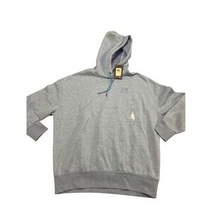 Under Armour Fleece Oversized Medium Hoodie pastel blue Sweatshirt Womens‎